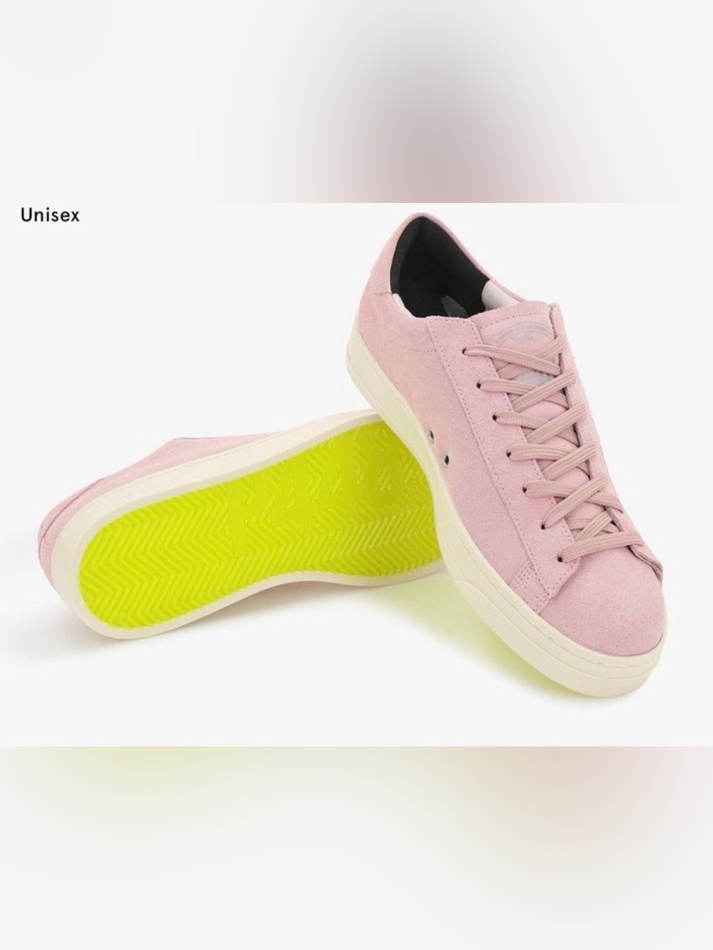 P448 Jack Pink Womens Sneakers Size EUR 42 Suede Leather
